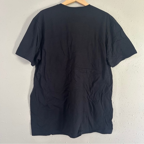 NWOT Gildan Black Pink Short Sleeve T-Shirt Kamala Harris Tim Walz Barbie Large - Picture 4 of 6